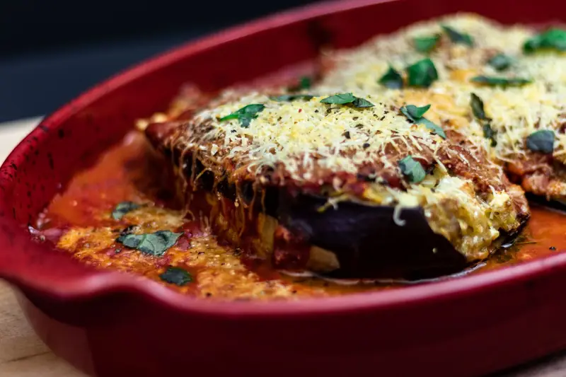 Aubergines Parmesan