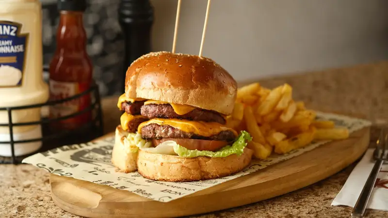 Cheeseburger Maison