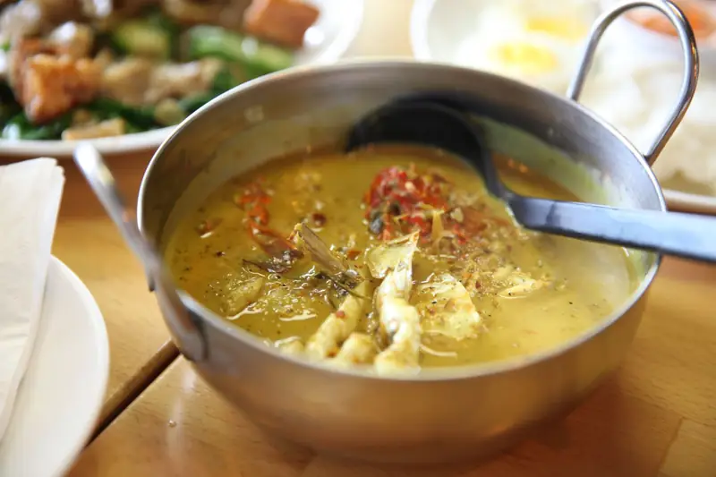 Curry Thaï au Poulet