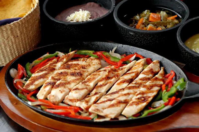 Fajitas au Poulet