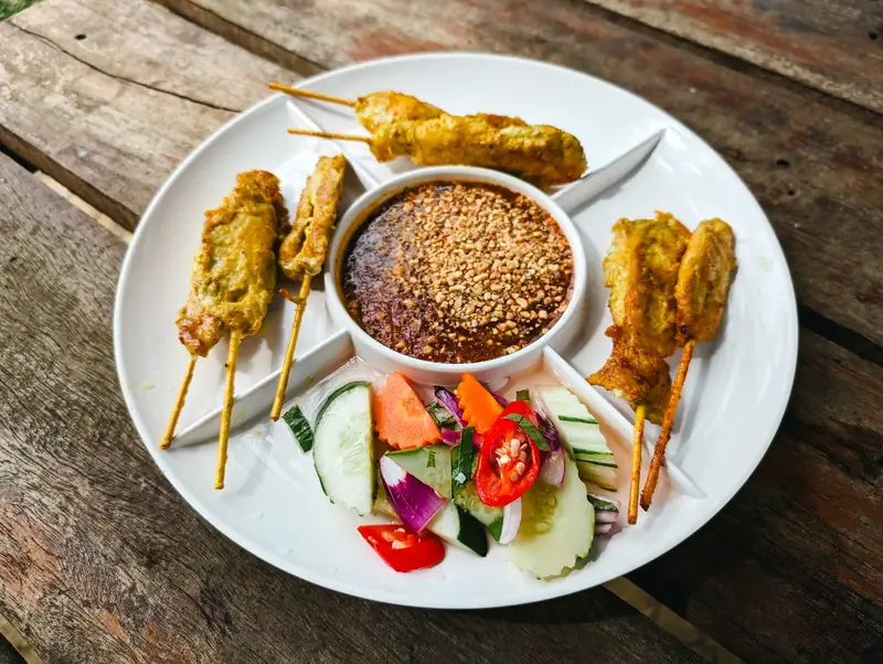 Satay de poulet